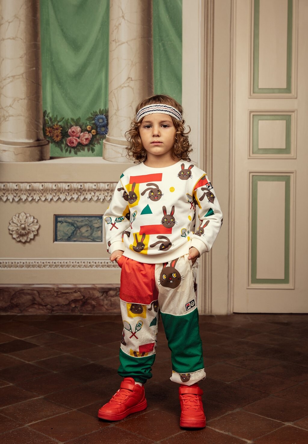 

Толстовка Fila Kids Unisex Mini Rodini, мультиколор