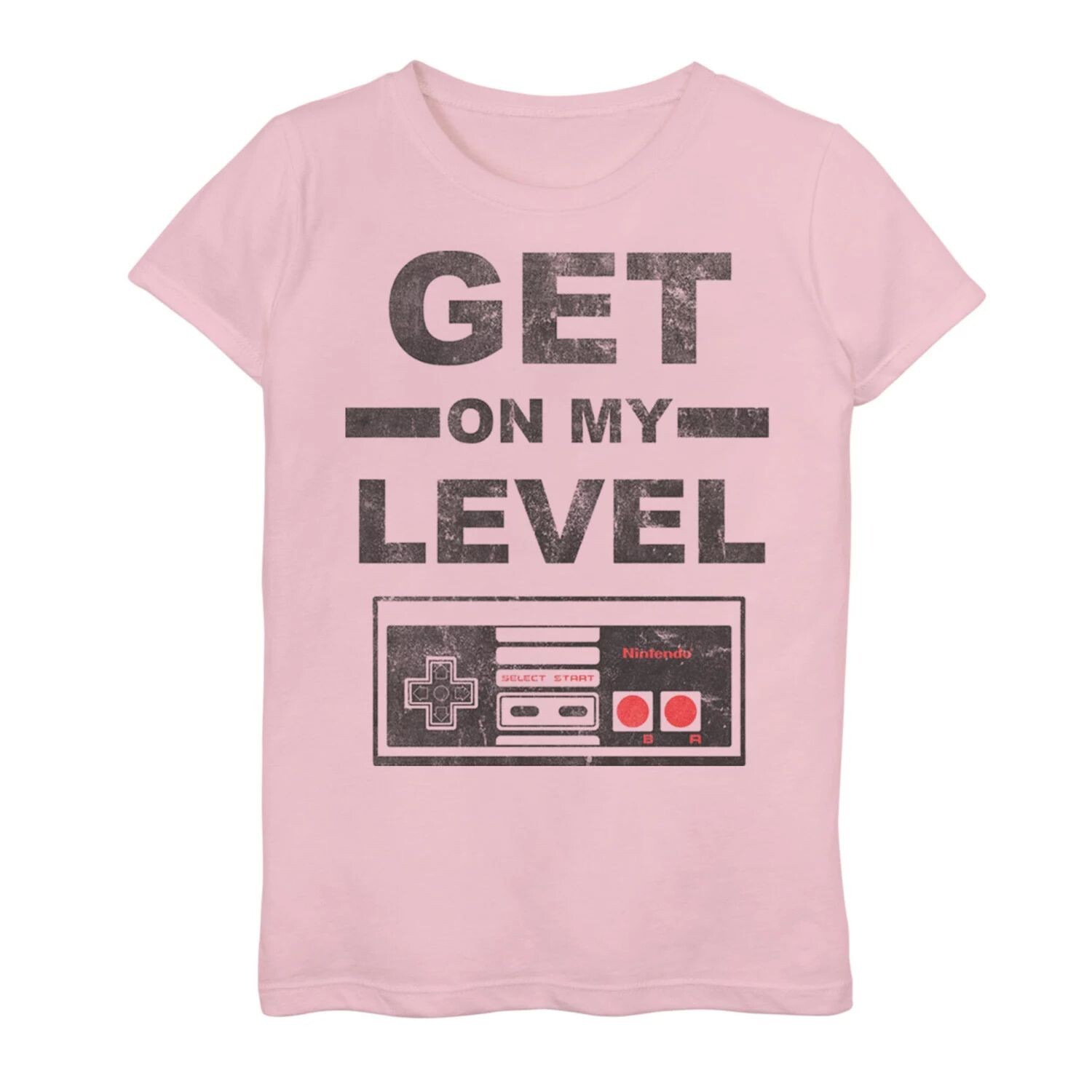

Футболка Nintendo Get On My Level для девочек 7–16 лет Licensed Character