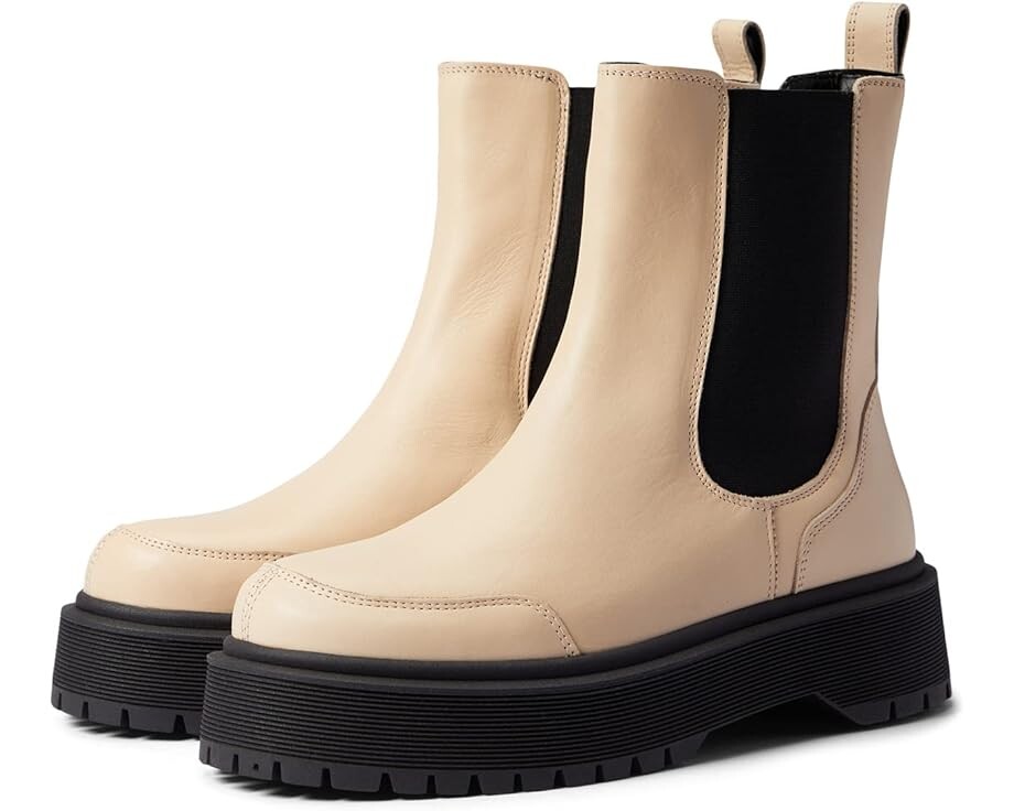 

Ботинки Who What Wear Sowyer, цвет Ecru Smooth Leather