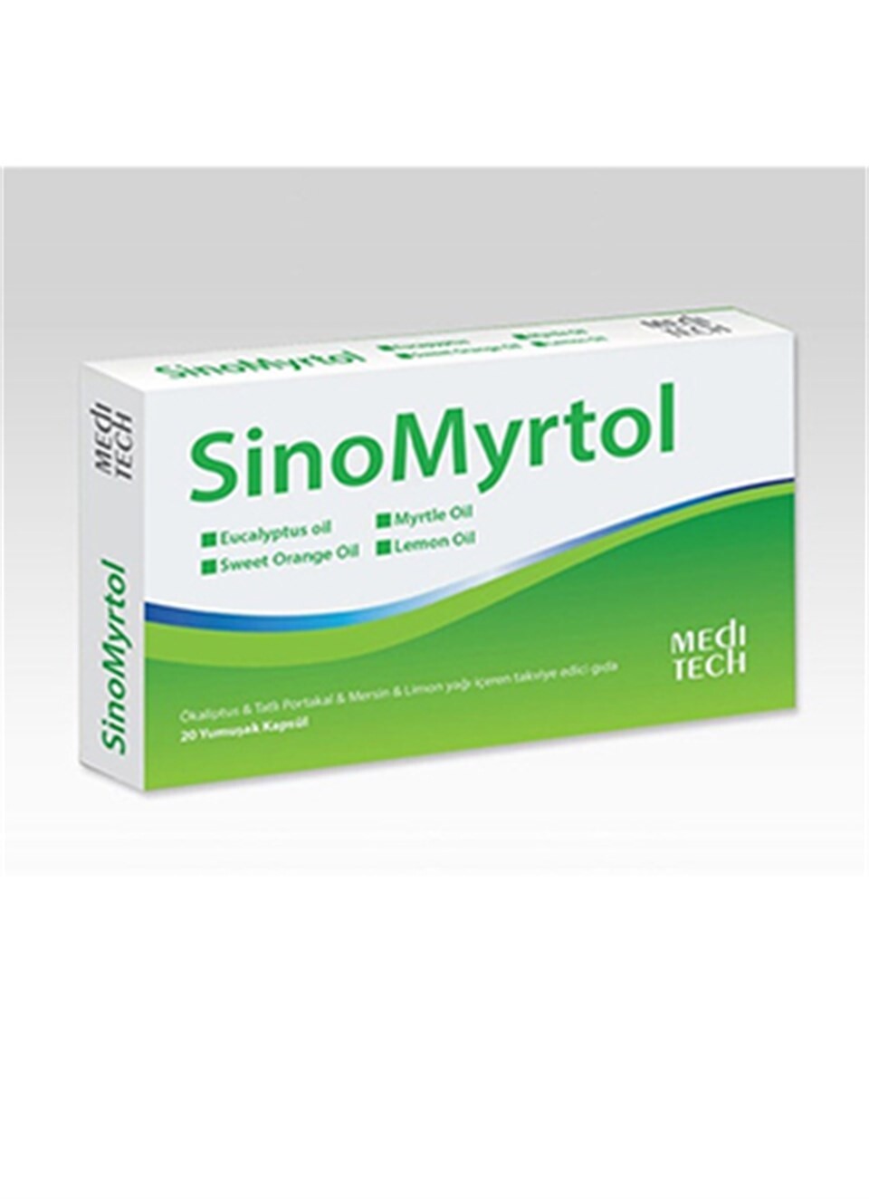 

SinoMyrtol 20 мягких капсул