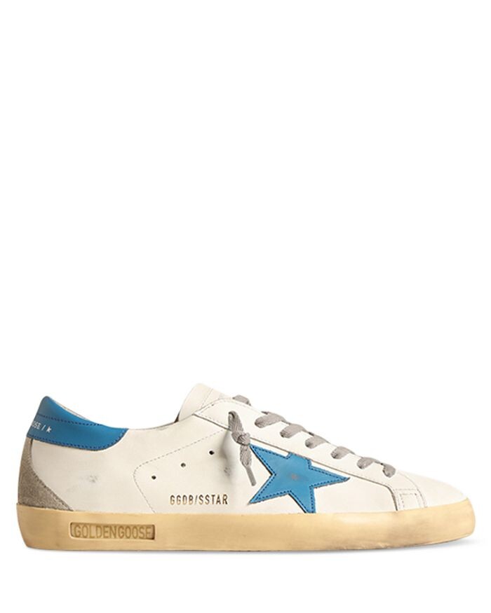 

Мужские кроссовки Super Star на шнуровке Golden Goose