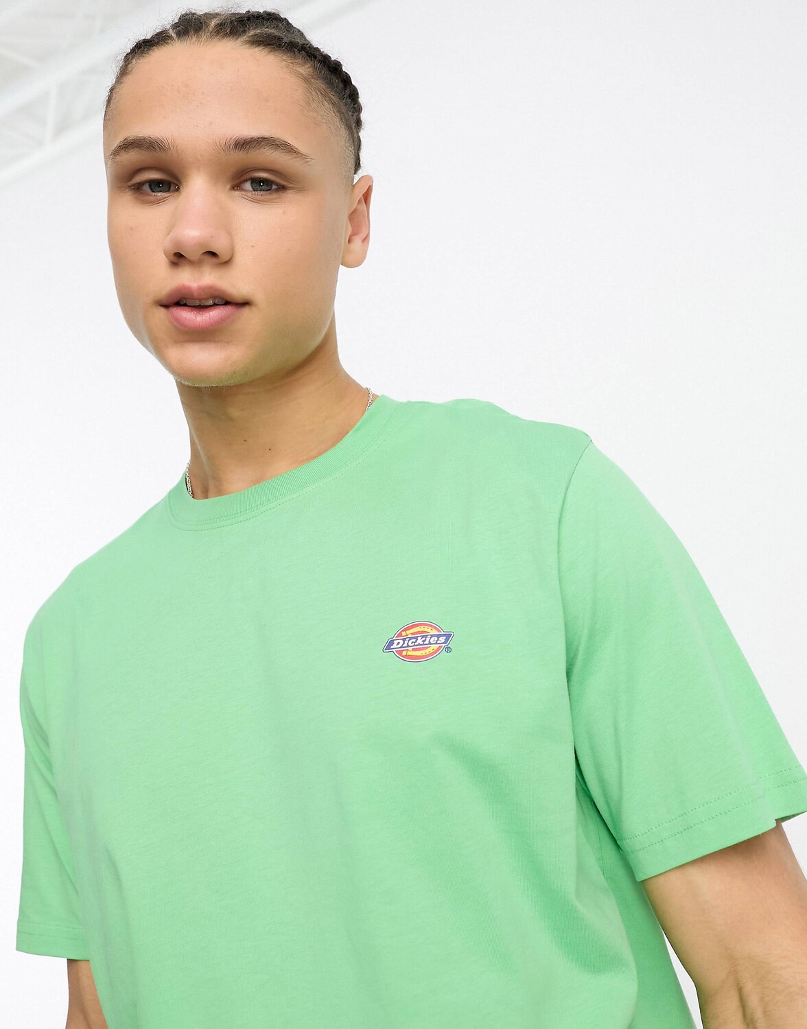

Зеленая футболка с небольшим логотипом Dickies Mapleton, Зеленый