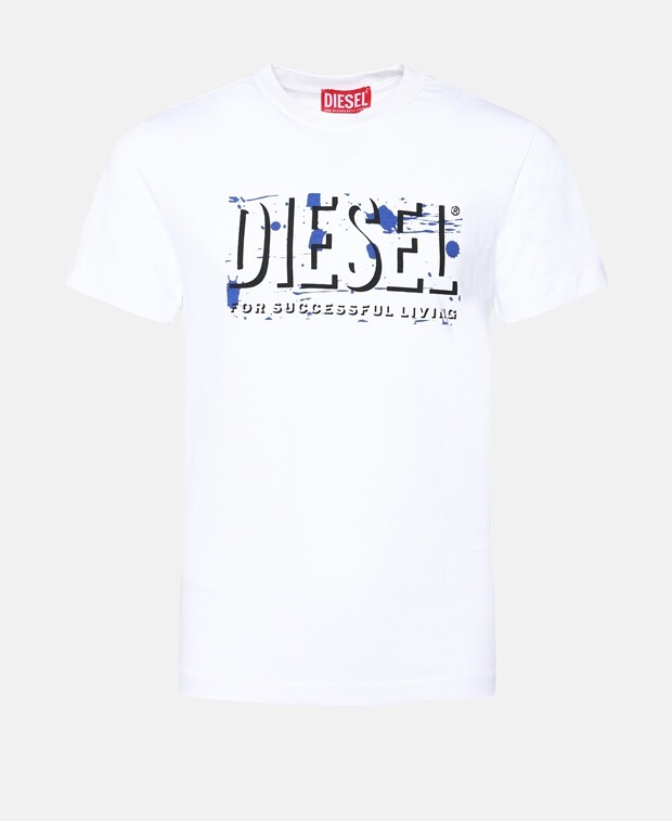 

Футболка Diesel, темно-синий