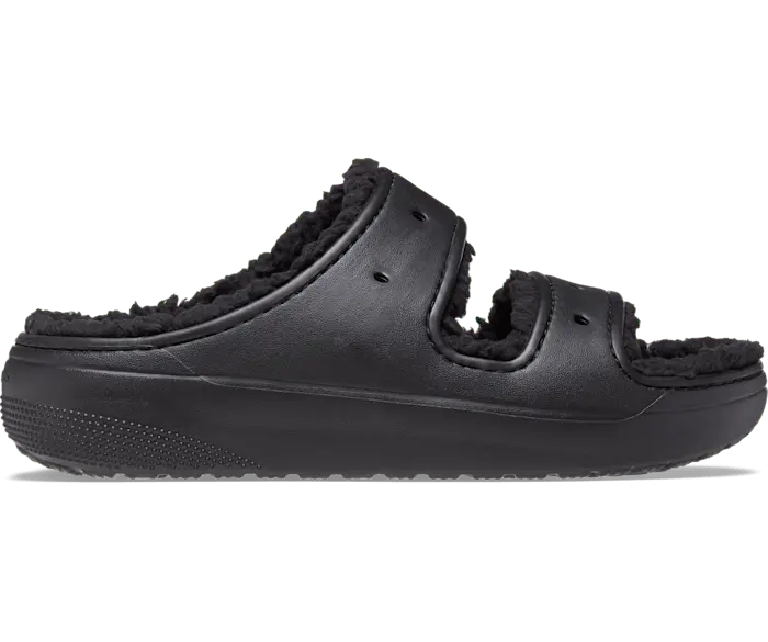 Классические уютные сандалии Cozzzy Crocs женские, цвет Black / Black классические сандалии crocs cozzzy sza denim