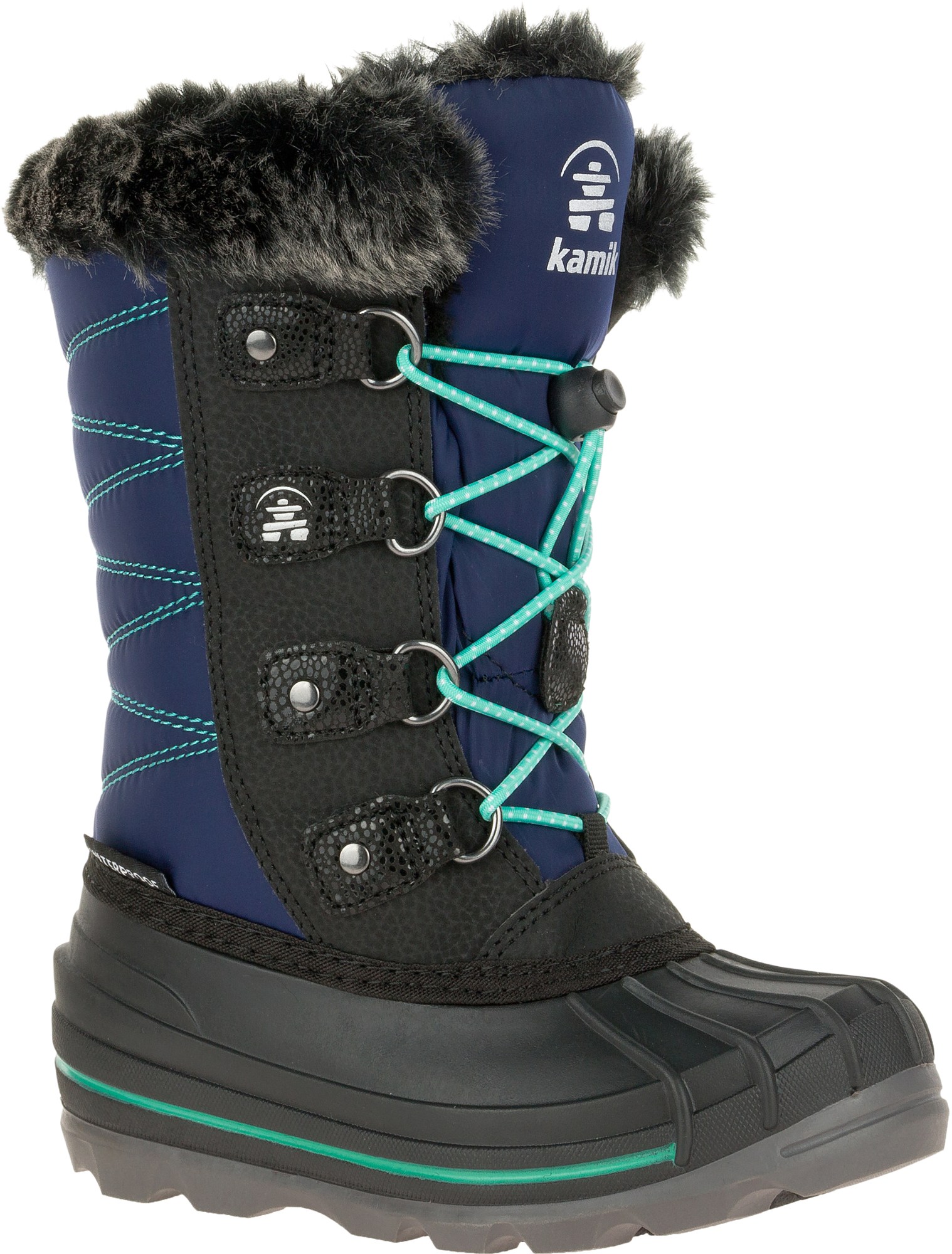Зимние ботинки Frostylake — детские Kamik, синий детская обувь для санного спорта kamik фиолетовый