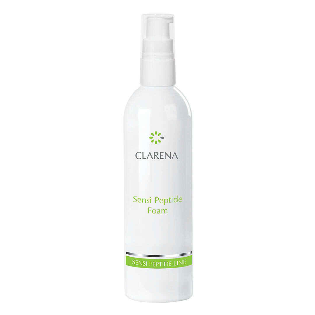 

Пептидная пенка для снятия макияжа Clarena Sensi Peptide Line, 250 мл