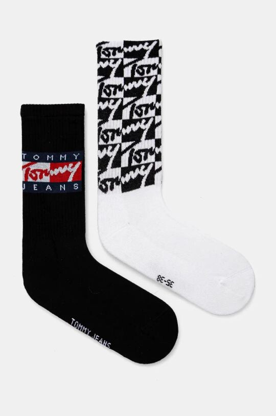 

2 пары носков Tommy Jeans, черный