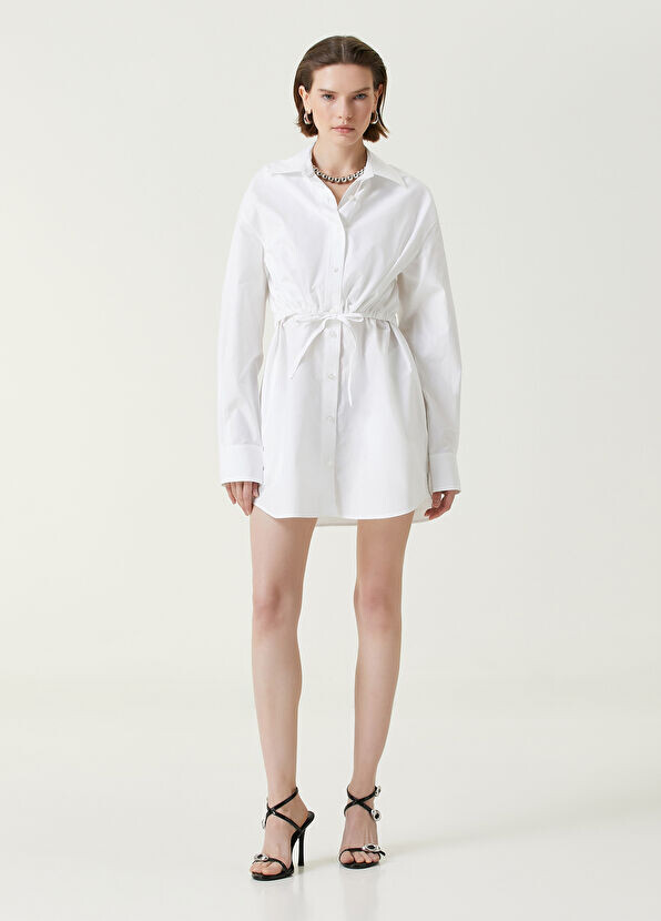 

Мини-Платье T By Alexander Wang, белый