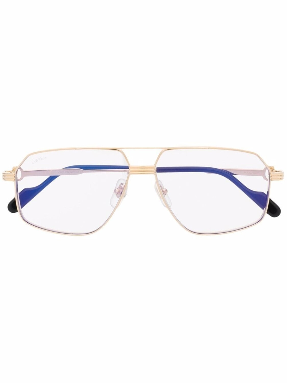 

Cartier Eyewear солнцезащитные очки C de Cartier, золотистый
