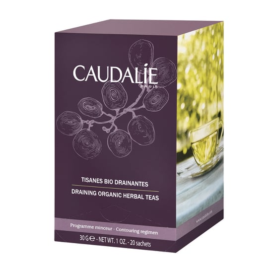 

Органический травяной чай Caudalie Draining | Слив травяной эко-чаи 30г (20 пакетиков)