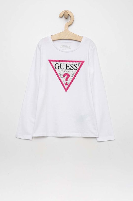 

Детская футболка с длинными рукавами Guess, белый