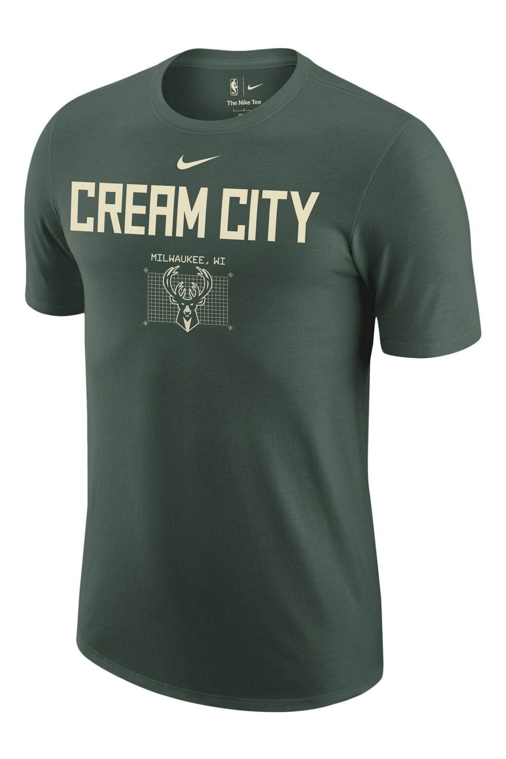 

Футболка Nike Fanatics Milwaukee Bucks City Pride Nike, зеленый