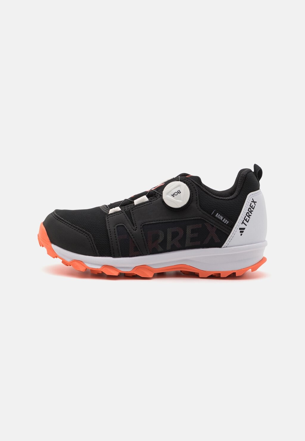 Кроссовки TERREX AGRAVIC BOA R.RDY UNISEX Adidas Terrex, цвет core black/crystal white/impact orange шлепанцы adilette 22 unisex adidas originals цвет orange orange core black