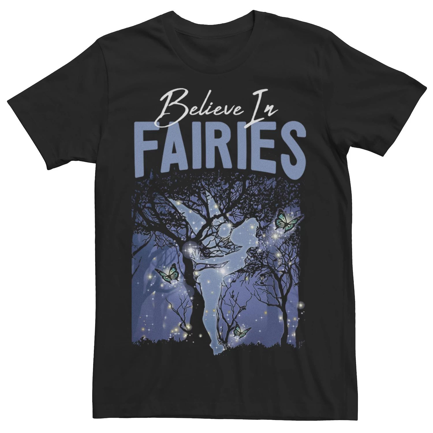 Мужская футболка Disney Peter Pan Tinkerbell Believe In Fairies
