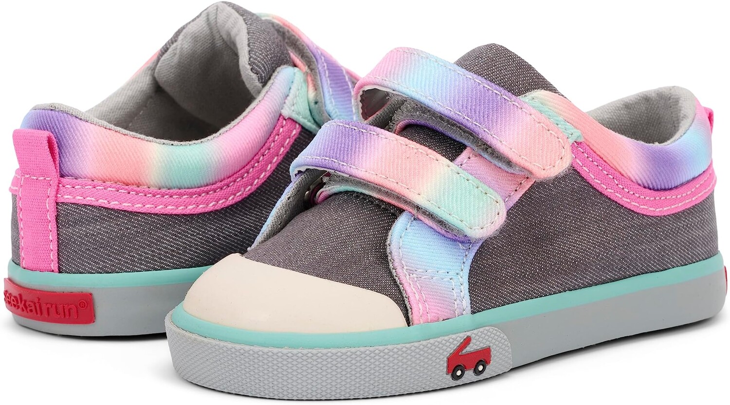 

Кроссовки Robyne See Kai Run, цвет Gray Denim/Rainbow