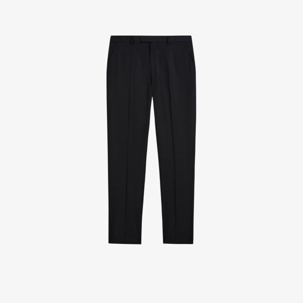 

Брюки Lothian узкого кроя из смесовой шерсти Ted Baker, черный