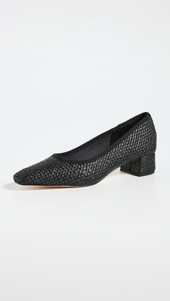 

Туфли Loeffler Randall Nerine Square Toe Midheel, черный