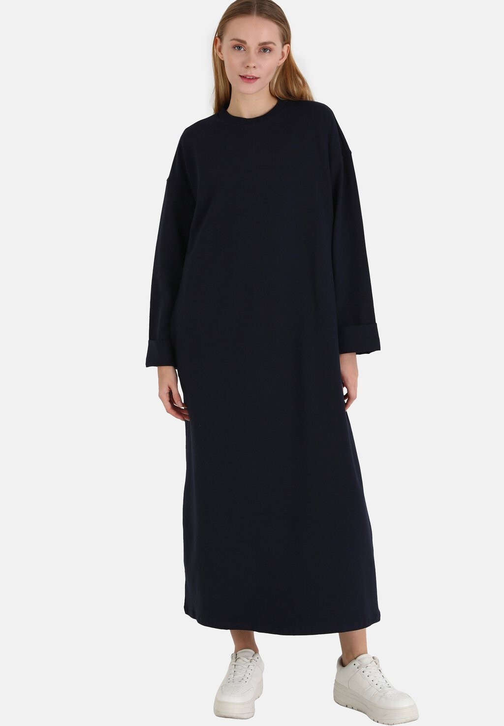 

Платье из джерси MODEST- BENIN Modanisa, цвет navy blue