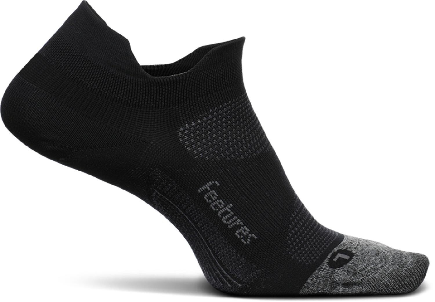 

Ультралегкие носки Elite с вкладками для неявки Feetures, черный