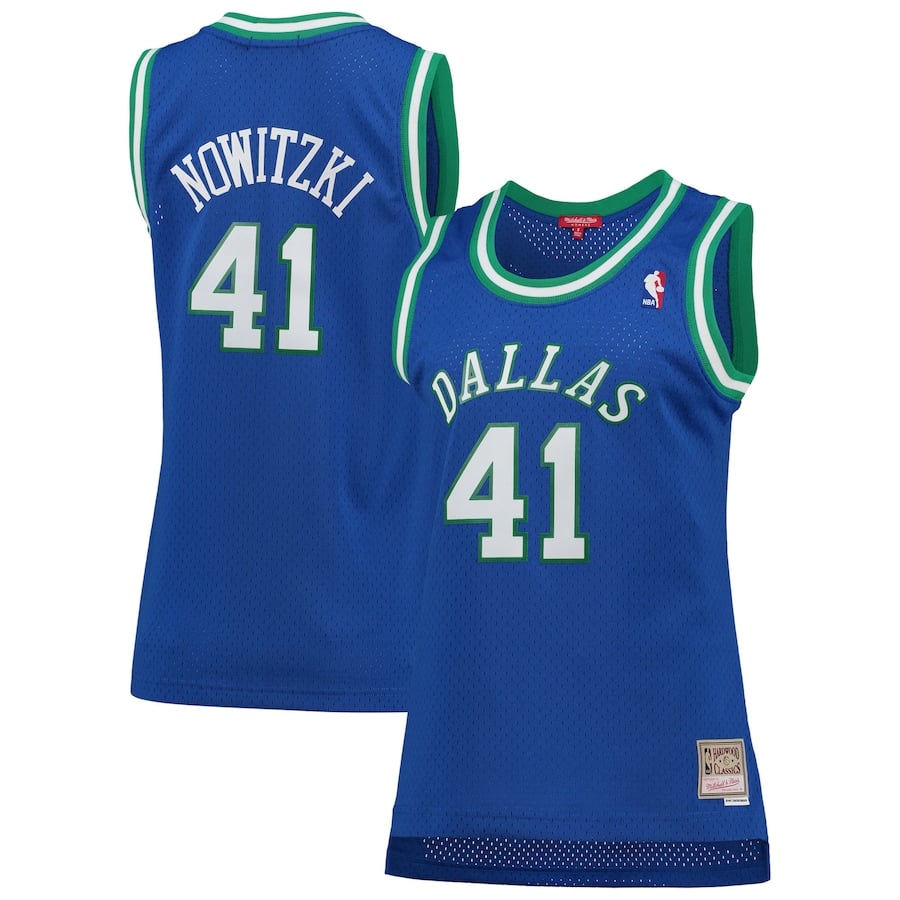 

Джерси Mitchell & Ness Dallas Mavericks, синий