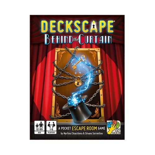 цена Настольная игра Deckscape – Behind The Curtain dV Giochi