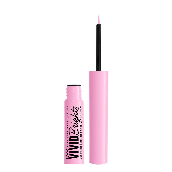 Подводка для глаз Vivid Brights Liquid Liner Eyeliner ultrapreciso Vibrante intenso Nyx Professional Make Up, Sneak Pink