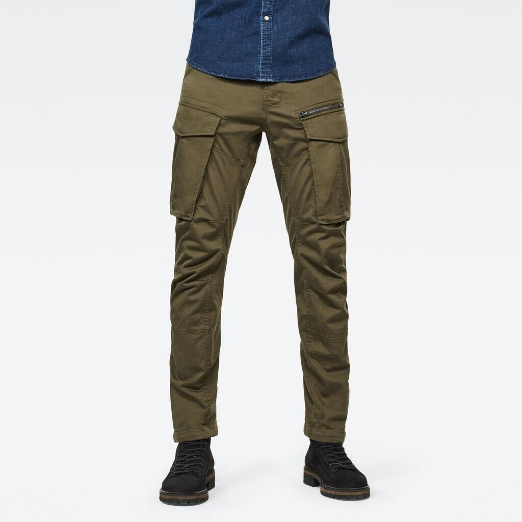 Тканевые брюки G Star Raw, цвет dk bronze green