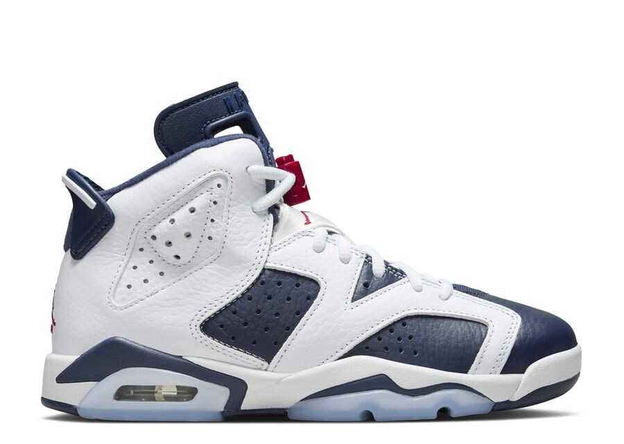 

Кроссовки Air Jordan Jordan 6 Retro GS, цвет Olympic 2024