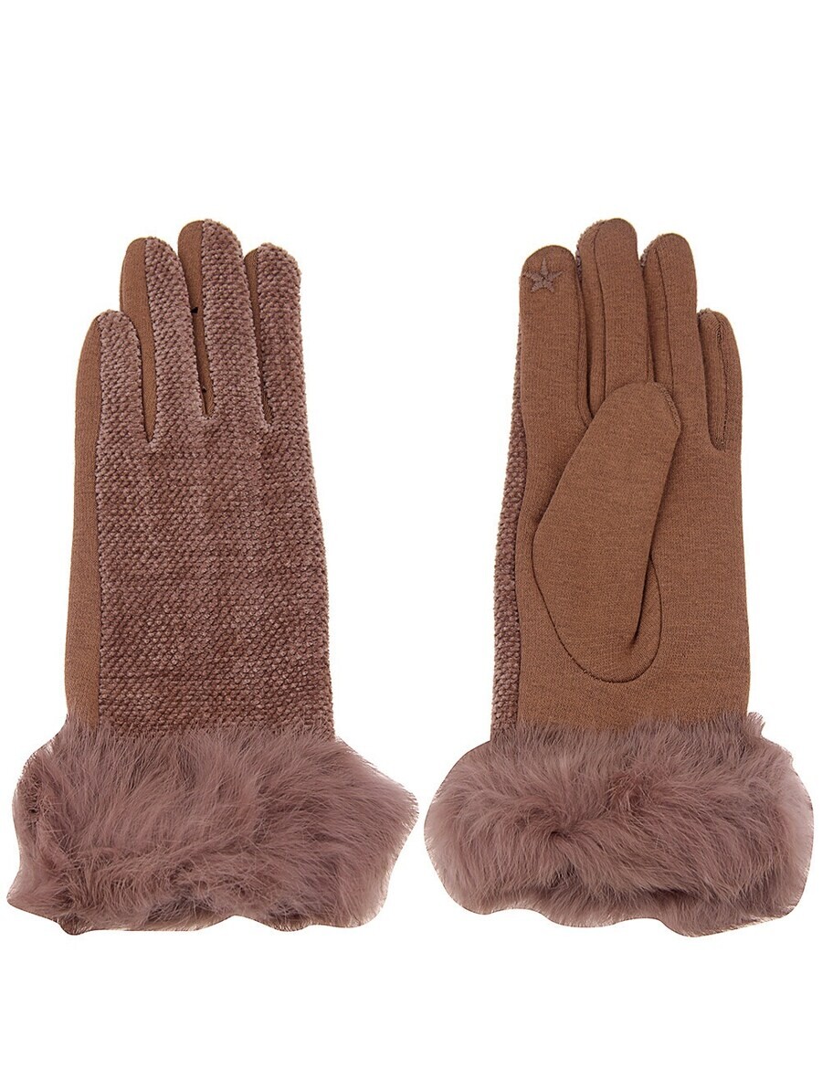 

Перчатки Leslii Full Finger Gloves, коричневый