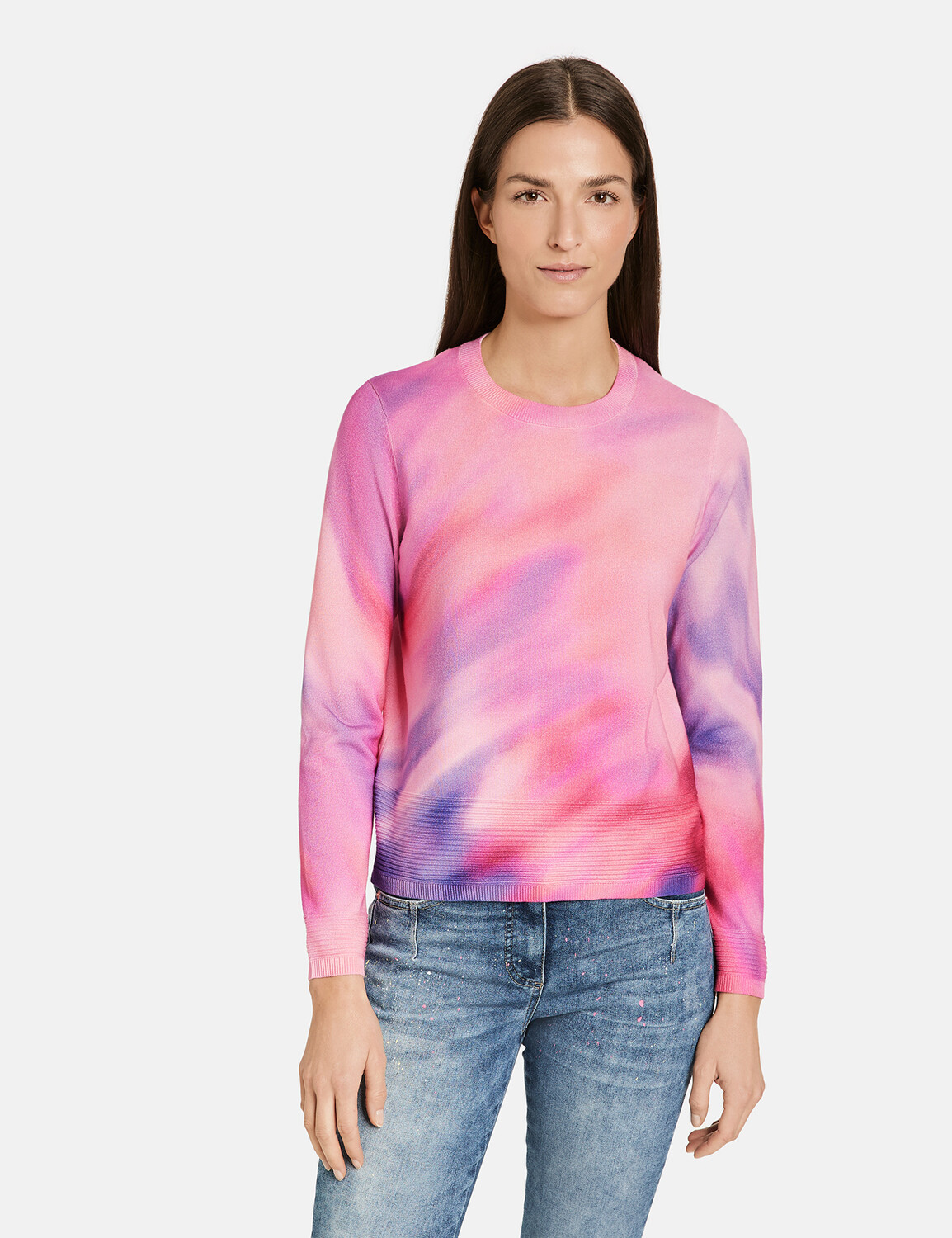 

Свитер Gerry Weber Langarm Rundhals, синий