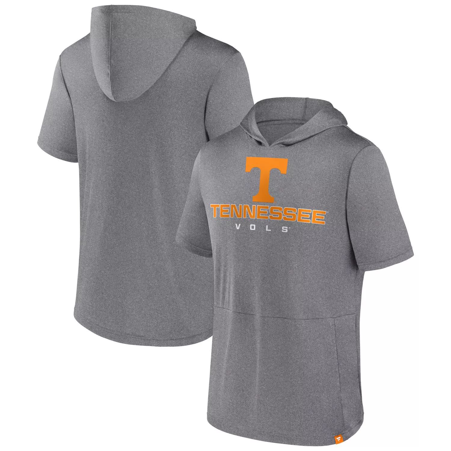 

Мужская футболка с капюшоном Fanatics Heather Grey Tennessee Volunteers Modern Stack