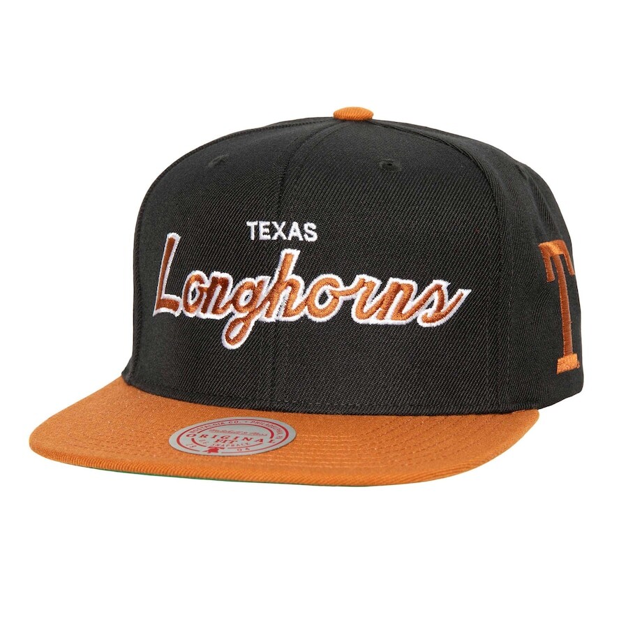

Бейсболка Mitchell & Ness Texas Longhorns, черный