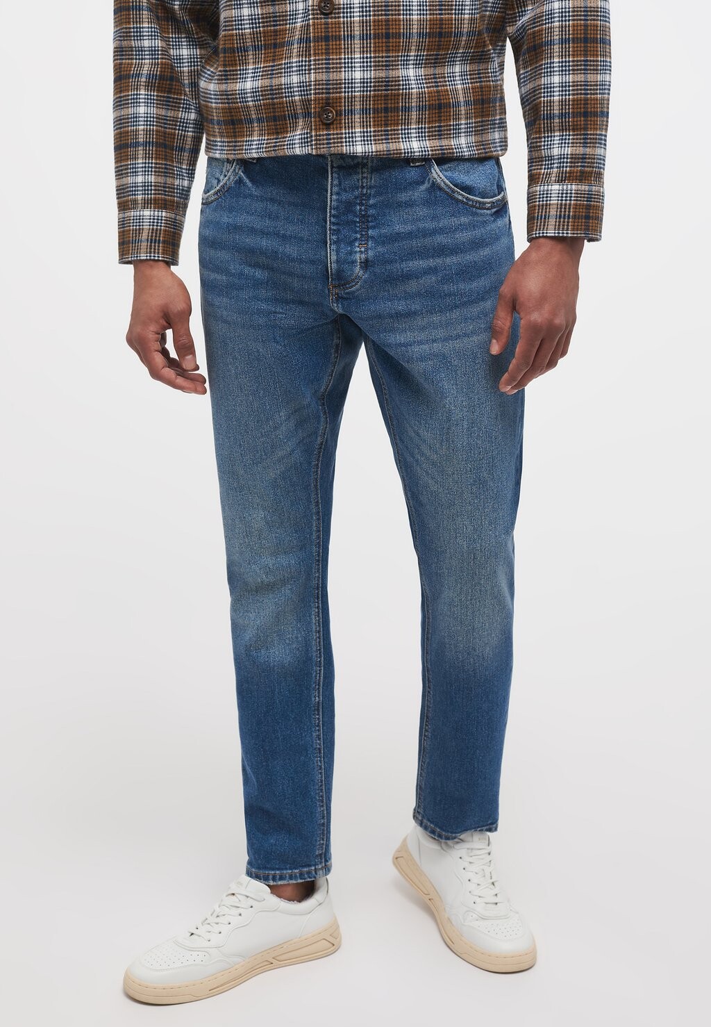 

Джинсы приталенного кроя STYLE TOLEDO TAPERED Mustang, цвет blau