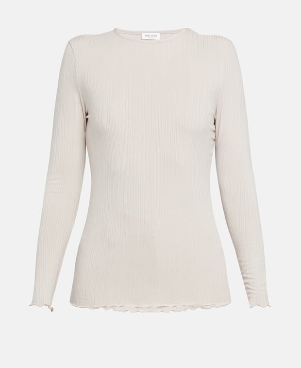 

Топ с длинными рукавами Gerry Weber, мягкий бежевый