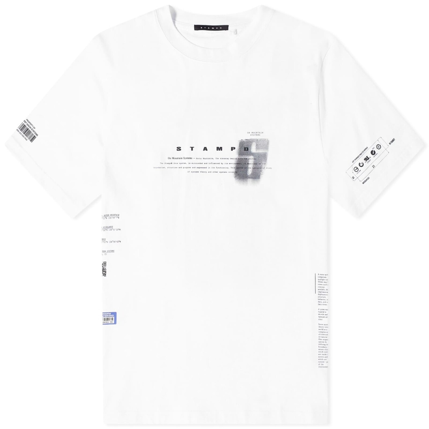 

Футболка Stampd Aspen Transit Relaxed, белый