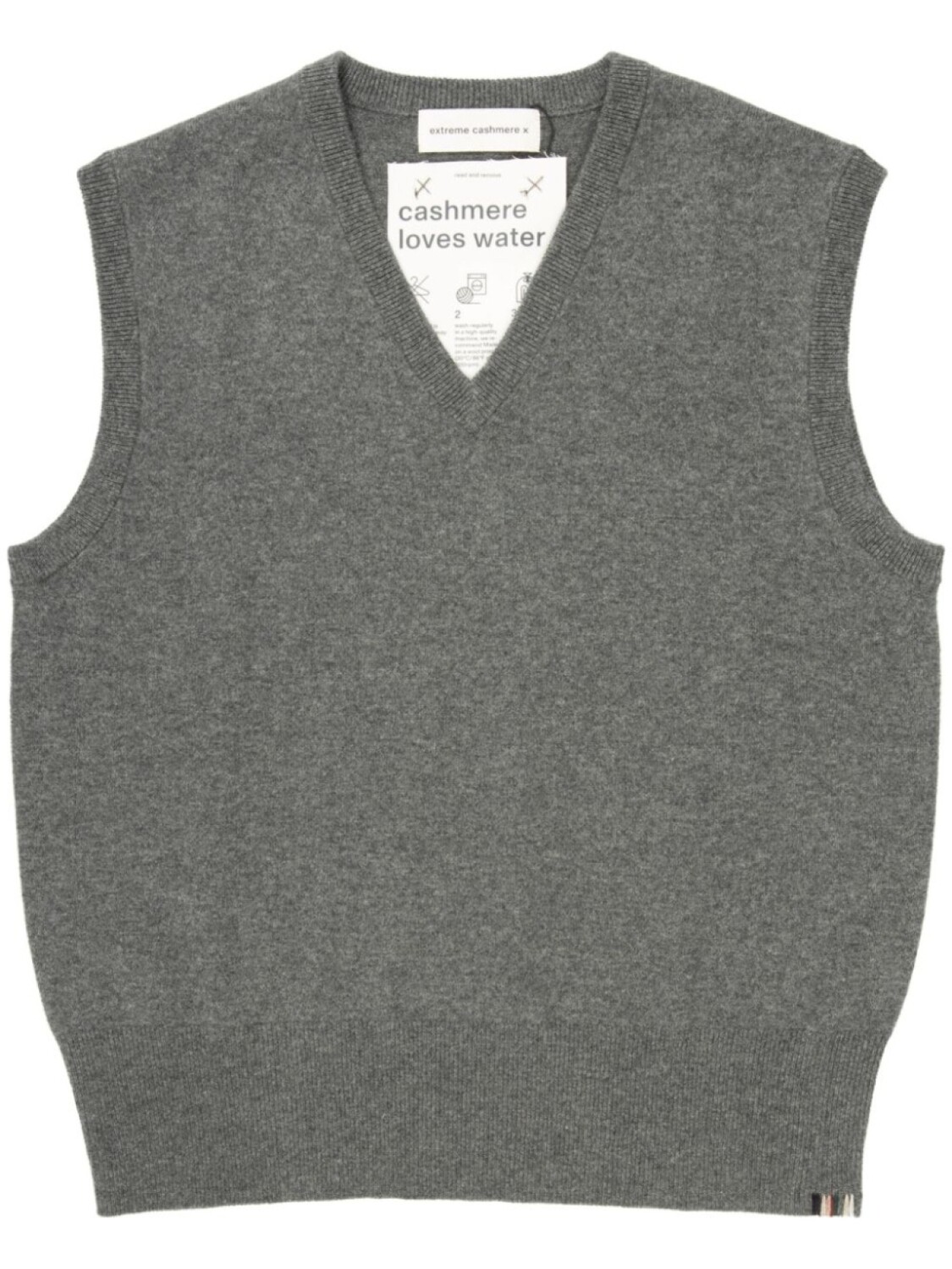 

Топ тонкой вязки Extreme cashmere, серый