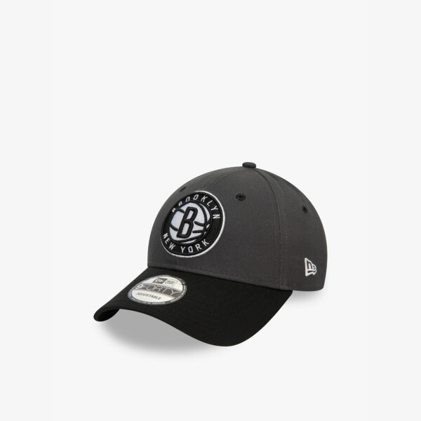 

9Forty хлопковая бейсболка brooklyn nets New Era, серый