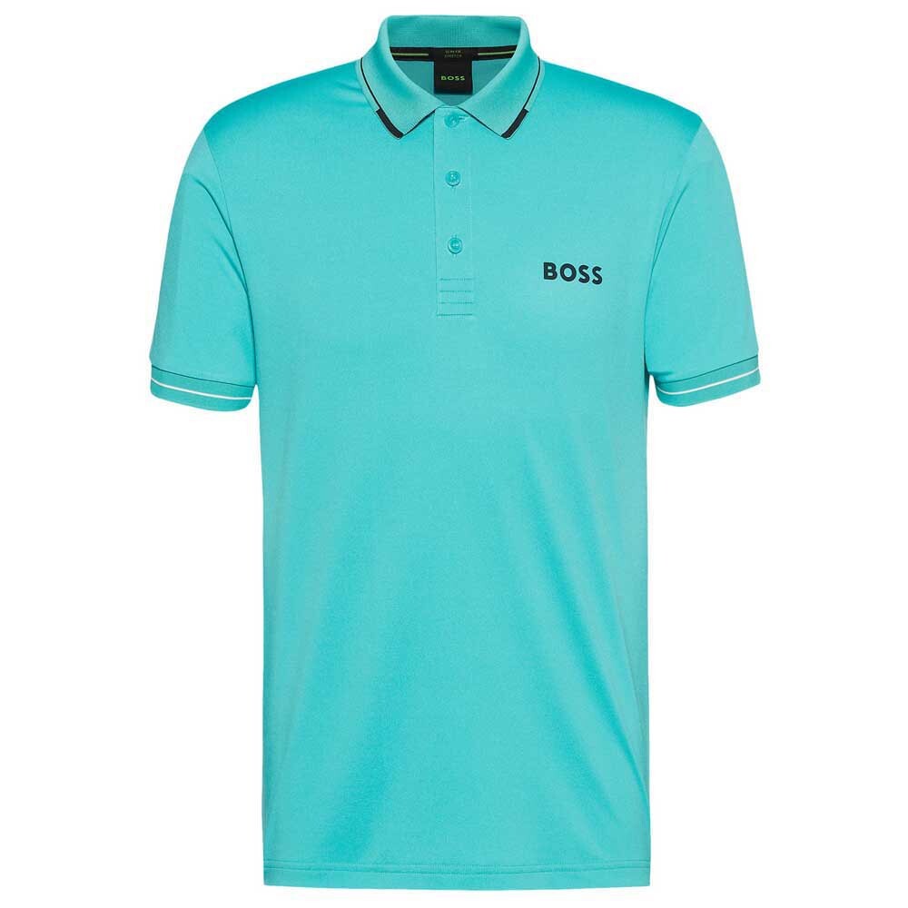 

Поло BOSS Paul Pro 10258089, зеленый