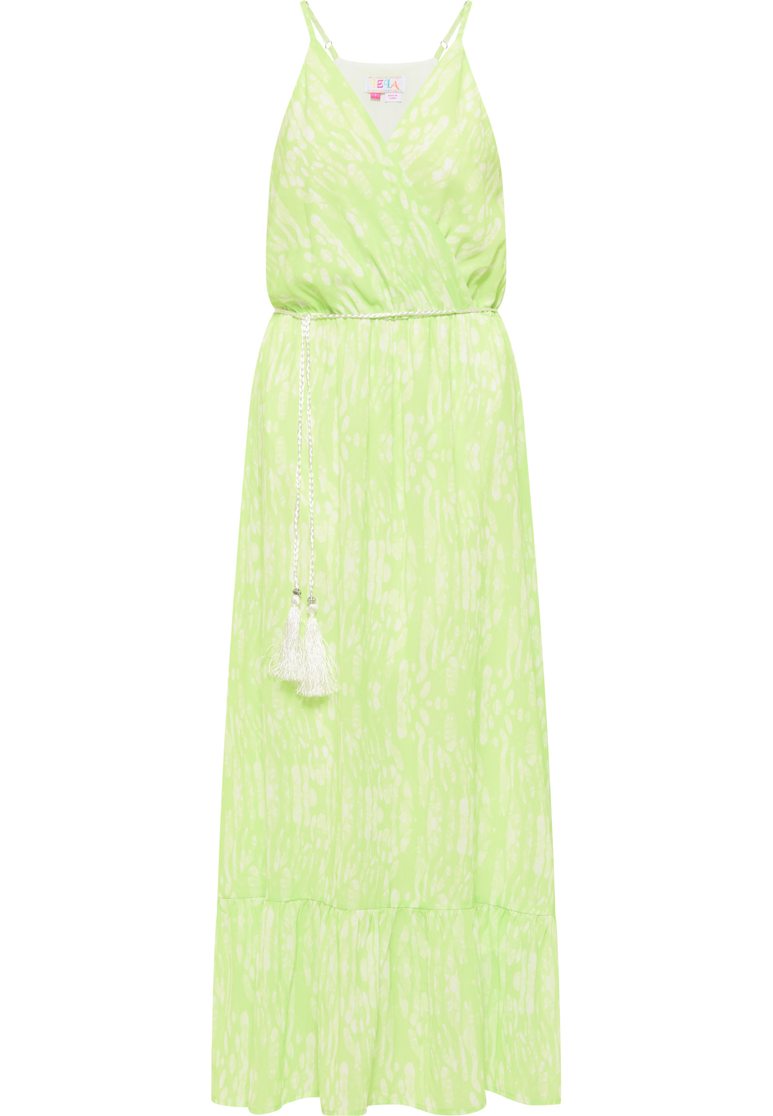 цена Платье IZIA Midi Mit Batikprint, зеленый