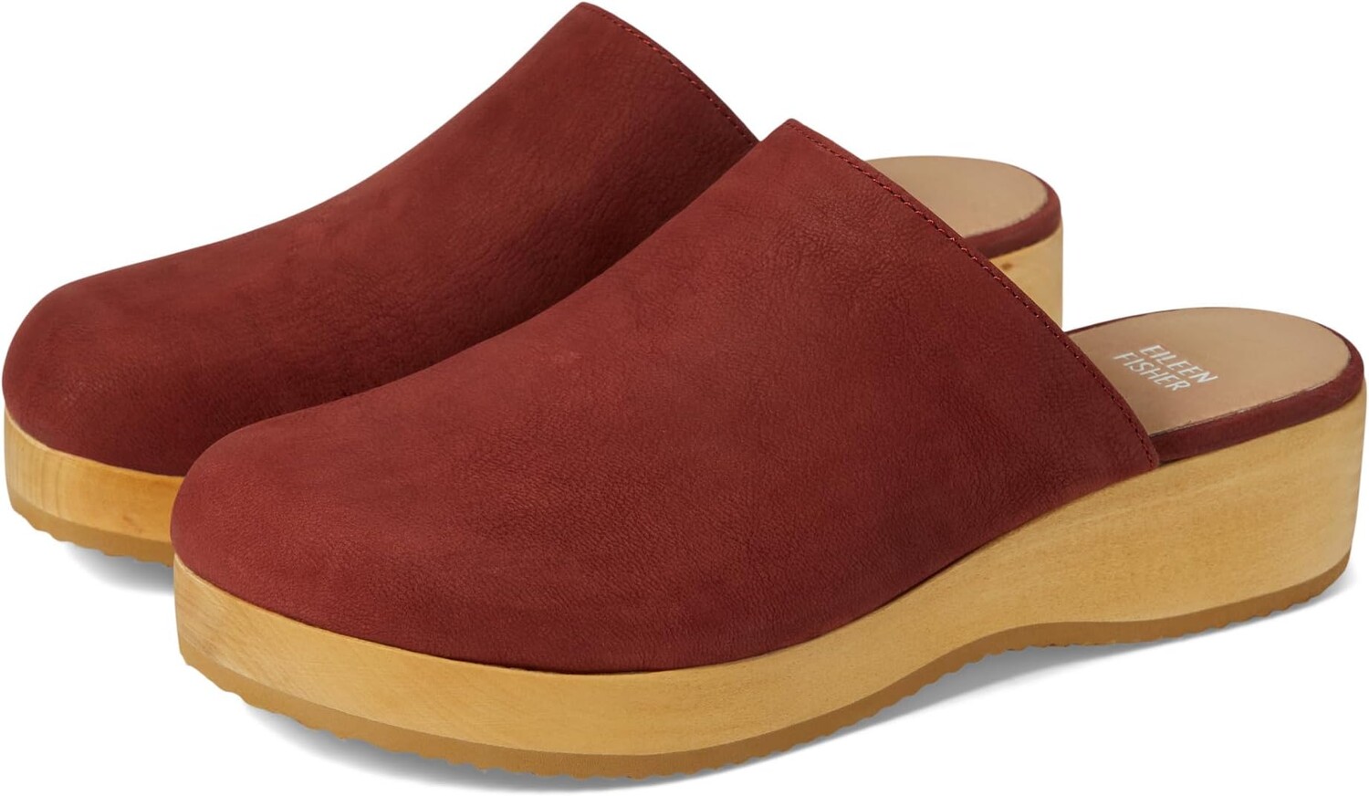 

Сабо Clog Eileen Fisher, цвет Red Cedar