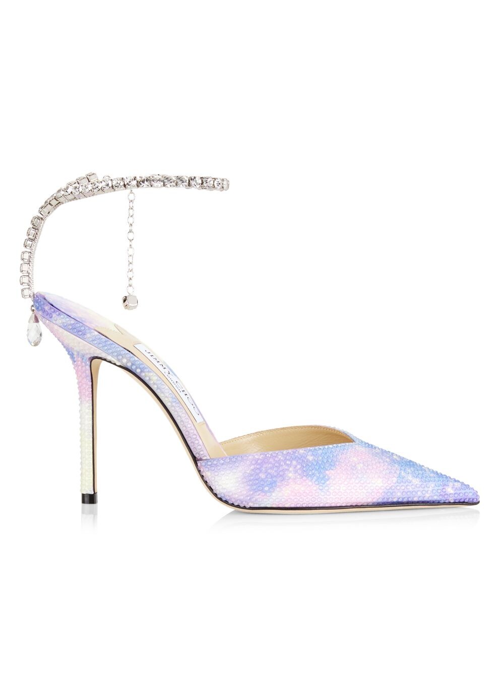 

Туфли-лодочки Saeda 100MM Unicorn Hotfix Jimmy Choo, фиолетовый