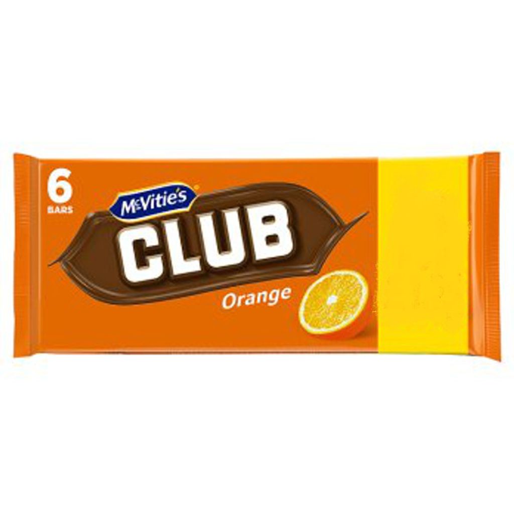 

McVitie's - Club, апельсин, 6 х 22 г (132 г) Mcvitie´S