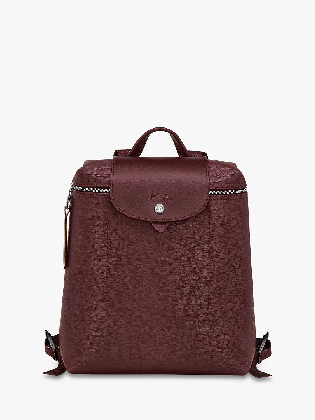 

Рюкзак Longchamp Le Pliage City среднего размера из парусины с покрытием, сливовый