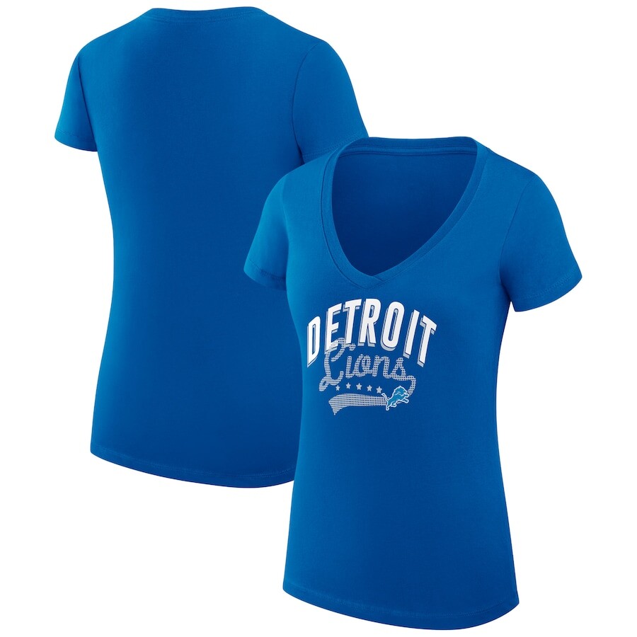 

Футболка с коротким рукавом G-III 4Her by Carl Banks Detroit Lions, синий