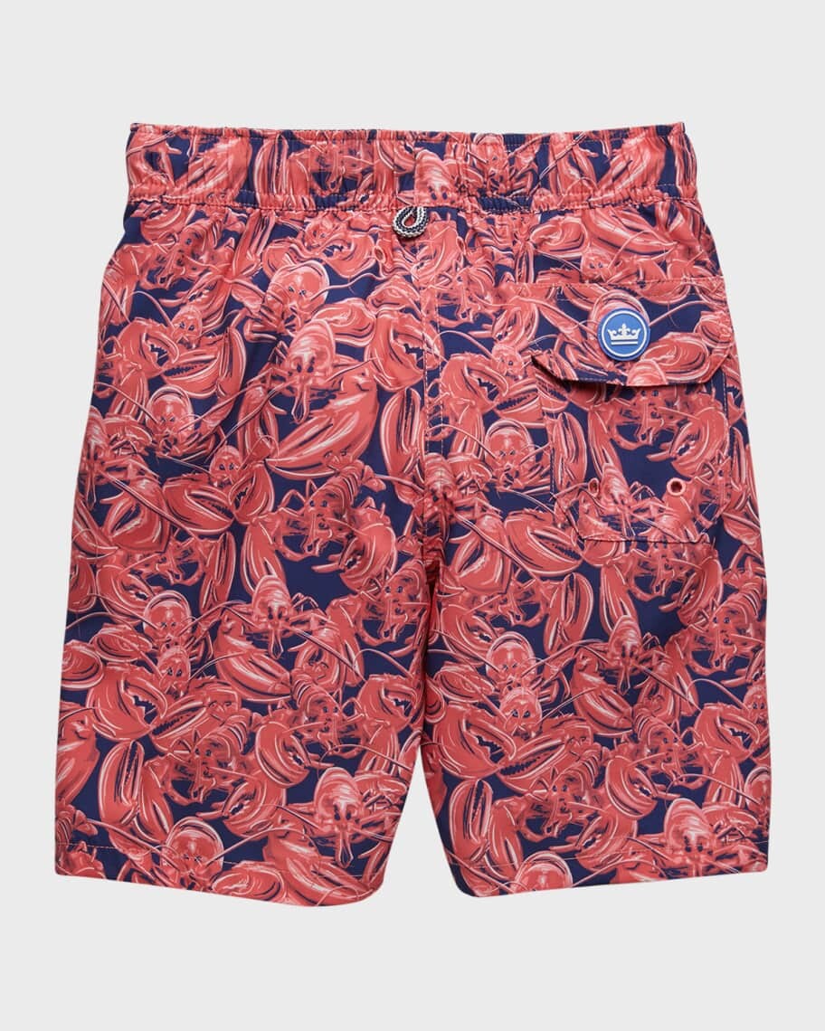

Плавки с принтом «лобстер» для мальчика, размер XXS-XL Peter Millar