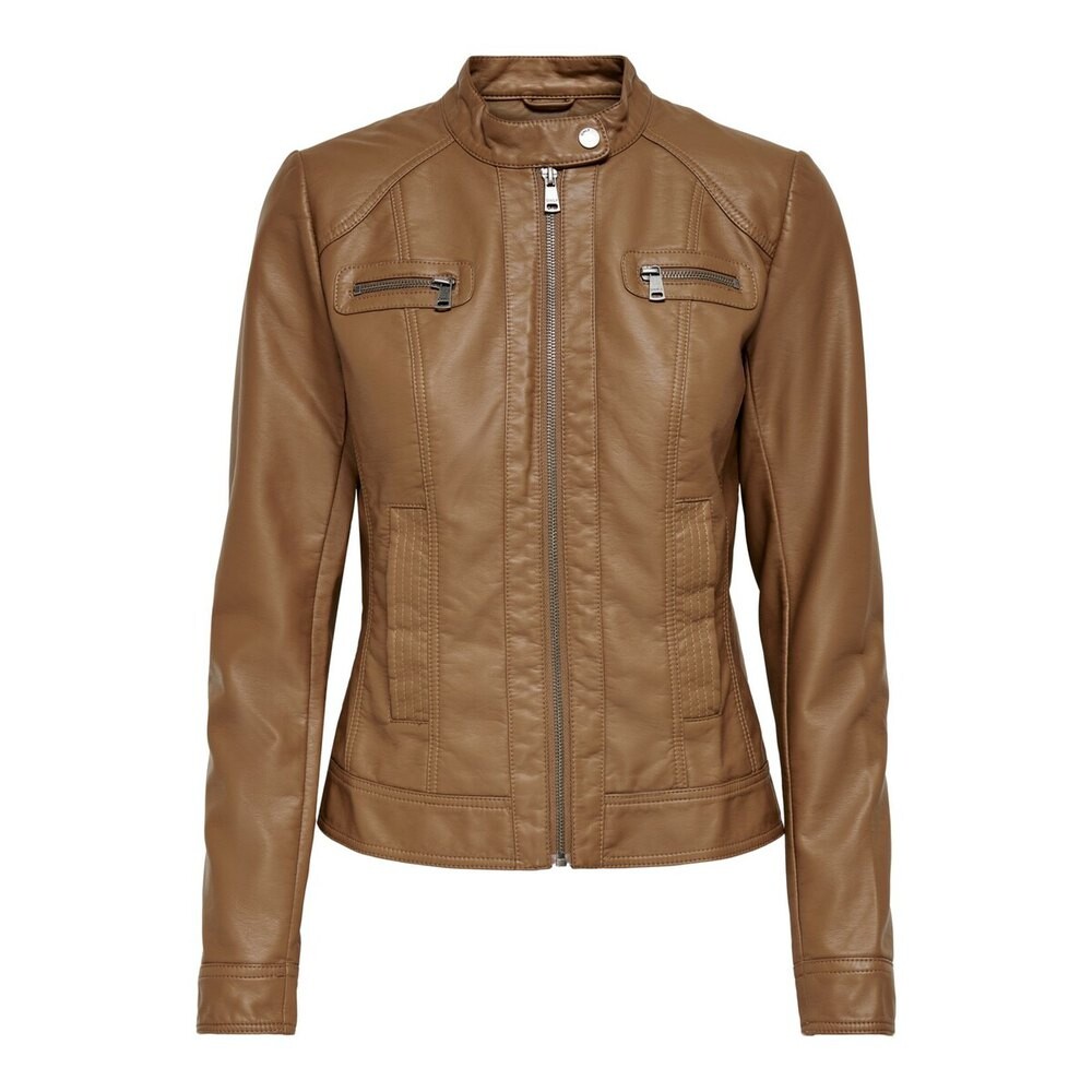 

Куртка Only Banditleather Imitation Biker, коричневый