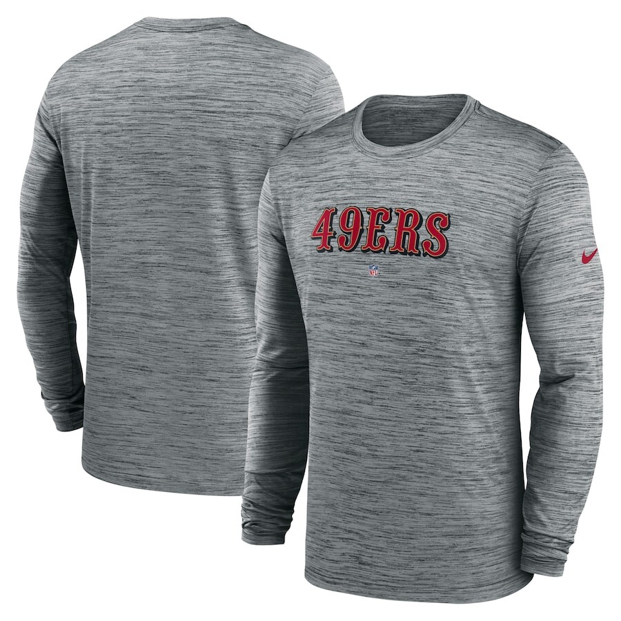 

Футболка с длинным рукавом Nike San Francisco 49Ers, серый