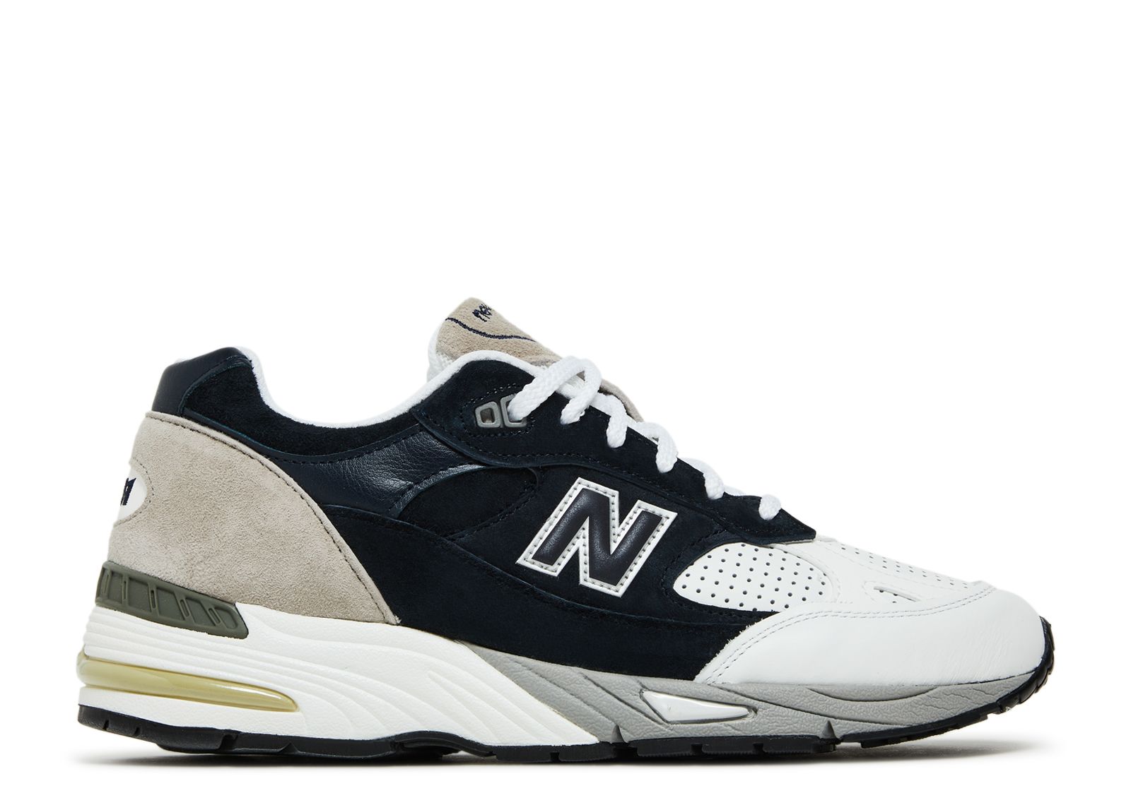 Кроссовки New Balance Sneakersnstuff X 991 Made In England 'Perforated Pack - Navy White', синий