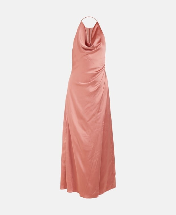 

Вечернее платье Halston, персик