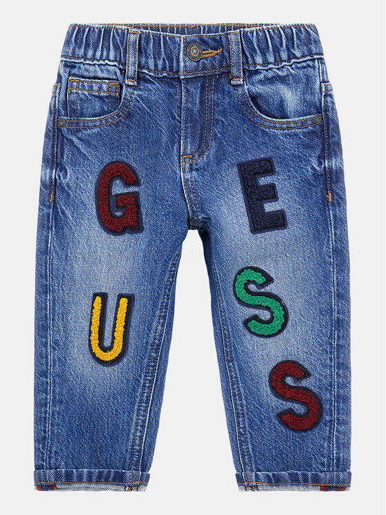 

Джинсы свободного кроя Guess, синий
